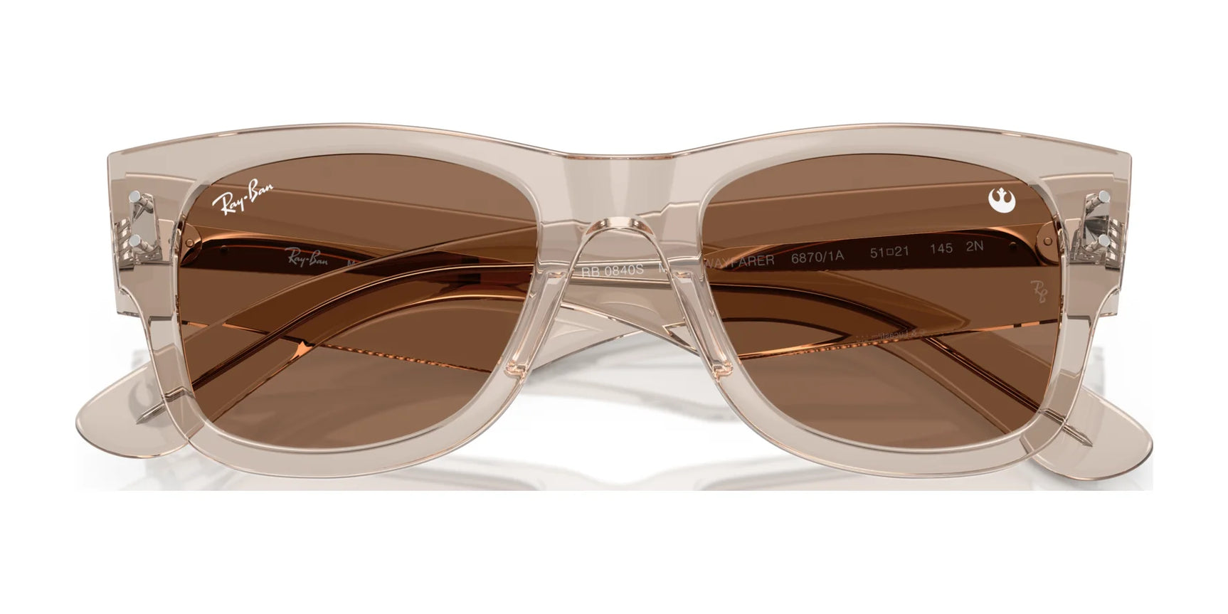 Ray-Ban MEGA WAYFARER RB0840S Sunglasses | Size 51