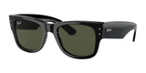 Ray-Ban MEGA WAYFARER RB0840S Sunglasses Black / Green