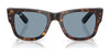 Ray-Ban MEGA WAYFARER RB0840S Sunglasses | Size 51 / Black №901/31 / Green (3N 13.2%)