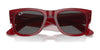 Ray-Ban MEGA WAYFARER RB0840SF Sunglasses | Size 52 / Havana №902/56 / Blue (2N 31%)
