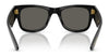 Ray-Ban MEGA WAYFARER RB0840SF Sunglasses | Size 52 / Havana №902/56 / Blue (2N 31%)
