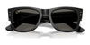 Ray-Ban MEGA WAYFARER RB0840SF Sunglasses | Size 52 / Havana №902/56 / Blue (2N 31%)