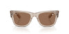 Ray-Ban MEGA WAYFARER RB0840SF Sunglasses | Size 52 / Havana №902/56 / Blue (2N 31%)