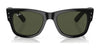 Ray-Ban MEGA WAYFARER RB0840SF Sunglasses | Size 52 / Havana №902/56 / Blue (2N 31%)