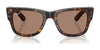 Ray-Ban MEGA WAYFARER RB0840SF Sunglasses | Size 52 / Havana №902/56 / Blue (2N 31%)