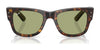 Ray-Ban MEGA WAYFARER RB0840SF Sunglasses | Size 52 / Havana №902/56 / Blue (2N 31%)