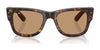Ray-Ban MEGA WAYFARER RB0840SF Sunglasses | Size 52 / Havana №902/56 / Blue (2N 31%)