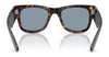 Ray-Ban MEGA WAYFARER RB0840SF Sunglasses | Size 52 / Havana №902/56 / Blue (2N 31%)