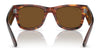 Ray-Ban MEGA WAYFARER RB0840SF Sunglasses | Size 52 / Havana №902/56 / Blue (2N 31%)