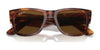 Ray-Ban MEGA WAYFARER RB0840SF Sunglasses | Size 52 / Havana №902/56 / Blue (2N 31%)
