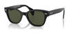 Ray-Ban RB0880S Sunglasses / Black №901/31 / Green (3N 13.2%) / Size 52