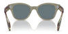 Ray-Ban RB0880SF Sunglasses | Size 53 / Black №901/31 / Green (3N 13.2%)