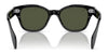 Ray-Ban RB0880SF Sunglasses | Size 53 / Black №901/31 / Green (3N 13.2%)