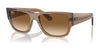 Ray-Ban CARLOS RB0947S Sunglasses | Size 56 / Transparent Light Brown №664051 / Clear & Brown (2N 30.5%)