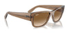 Ray-Ban CARLOS RB0947S Sunglasses | Size 56 / Black №901/31 / Green (3N 13.2%)