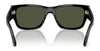 Ray-Ban CARLOS RB0947S Sunglasses | Size 56 / Black №901/31 / Green (3N 13.2%)