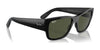 Ray-Ban CARLOS RB0947S Sunglasses | Size 56 / Black №901/31 / Green (3N 13.2%)