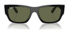 Ray-Ban CARLOS RB0947S Sunglasses | Size 56 / Black №901/31 / Green (3N 13.2%)