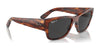 Ray-Ban CARLOS RB0947S Sunglasses | Size 56 / Black №901/31 / Green (3N 13.2%)
