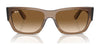Ray-Ban CARLOS RB0947SF Sunglasses | Size 56 / Havana №902/R5 / Blue (3N 10.7%)