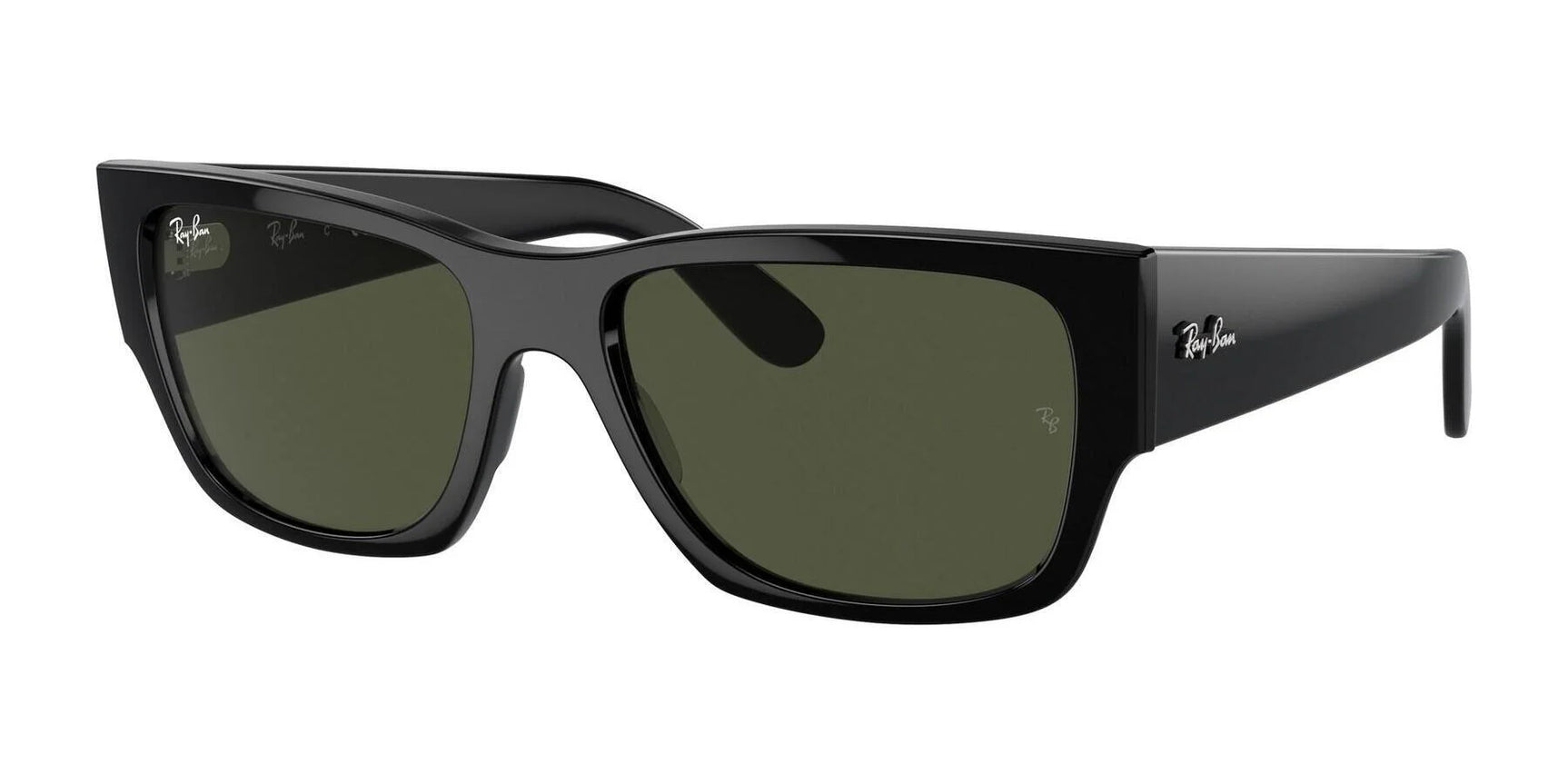 Ray-Ban CARLOS RB0947SF Sunglasses Black / Green