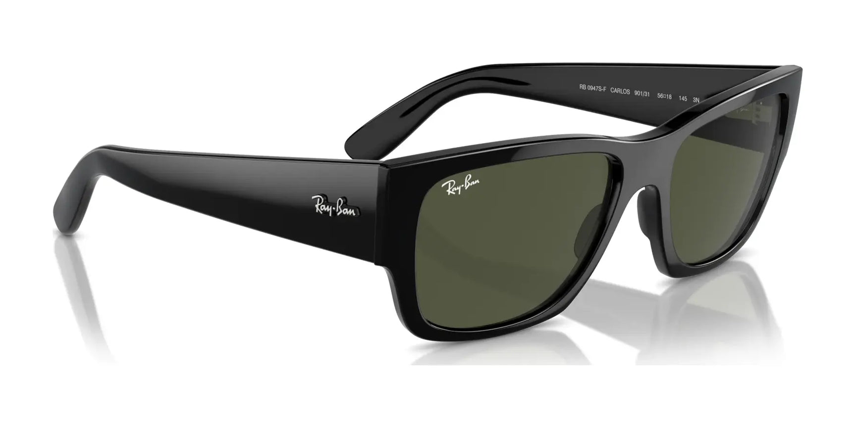 Ray-Ban CARLOS RB0947SF Sunglasses | Size 56