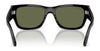 Ray-Ban CARLOS RB0947SF Sunglasses | Size 56 / Havana №902/R5 / Blue (3N 10.7%)