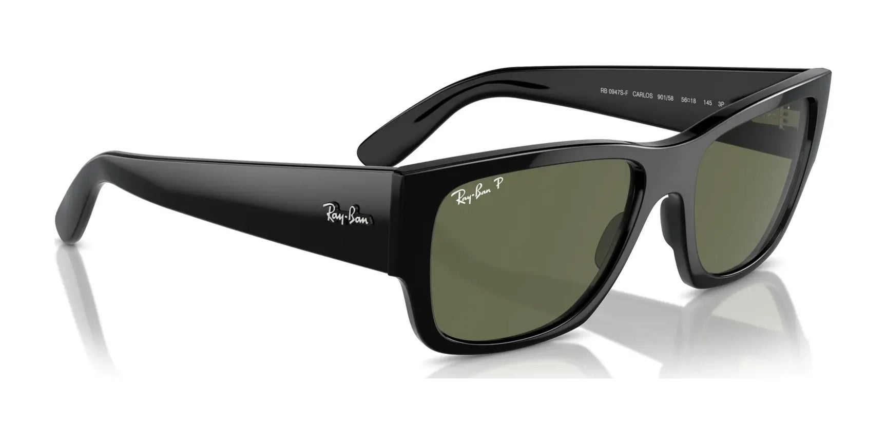 Ray-Ban CARLOS RB0947SF Sunglasses | Size 56