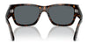 Ray-Ban CARLOS RB0947SF Sunglasses | Size 56 / Havana №902/R5 / Blue (3N 10.7%)