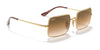Ray-Ban RECTANGLE RB1969 Sunglasses | Size 54 / Arista Gold №9150B1 / Dark Grey (3N 15.30%)