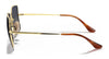Ray-Ban SQUARE RB1971 Sunglasses | Size 54 / Arista Gold №914751 / Light Brown Gradient (2N 30.5%)