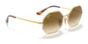 Ray-Ban OCTAGON RB1972 Sunglasses | Size 54 / Gold №919631 / G-15 Green (3N 13.2%)