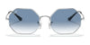 Ray-Ban OCTAGON RB1972 Sunglasses | Size 54 / Gold №919631 / G-15 Green (3N 13.2%)