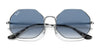 Ray-Ban OCTAGON RB1972 Sunglasses | Size 54 / Gold №919631 / G-15 Green (3N 13.2%)
