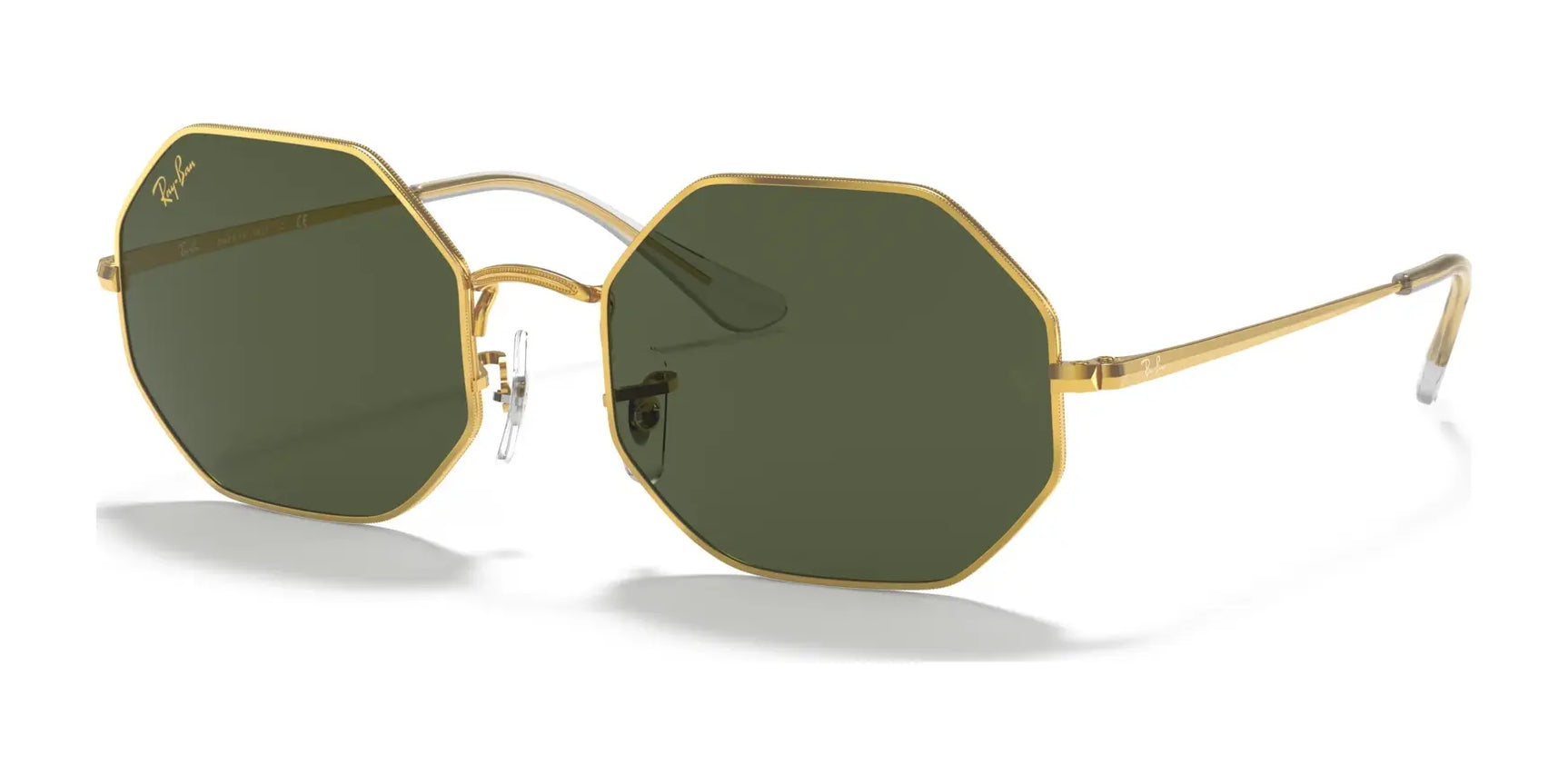 Ray-Ban OCTAGON RB1972 Sunglasses Gold / G-15 Green