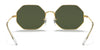 Ray-Ban OCTAGON RB1972 Sunglasses | Size 54 / Gold №919631 / G-15 Green (3N 13.2%)