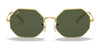 Ray-Ban OCTAGON RB1972 Sunglasses | Size 54 / Gold №919631 / G-15 Green (3N 13.2%)