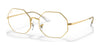 Ray-Ban OCTAGON RB1972 Eyeglasses | Size 54 / Gold №9196BF / New Color  №9196BF (0N 89.90%)