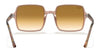 Ray-Ban SQUARE II RB1973 Sunglasses | Size 53 / Transparent Brown №128151 / Light Brown Gradient (2N 30.5%)
