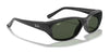 Ray-Ban DADDY-O RB2016 Sunglasses | Size 59 / Black №601/31 / G-15 Green (3N 13.2%)
