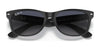 Ray-Ban NEW WAYFARER RB2132 Sunglasses | Size 55 / Black №901L / G-15 Green (3N 13.2%)