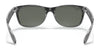 Ray-Ban NEW WAYFARER RB2132 Sunglasses | Size 55 / Black №901L / G-15 Green (3N 13.2%)