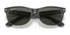 Ray-Ban NEW WAYFARER RB2132 Sunglasses | Size 55 / Black №901L / G-15 Green (3N 13.2%)