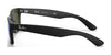 Ray-Ban NEW WAYFARER RB2132 Sunglasses | Size 55 / Black №901L / G-15 Green (3N 13.2%)