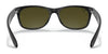 Ray-Ban NEW WAYFARER RB2132 Sunglasses | Size 55 / Black №901L / G-15 Green (3N 13.2%)