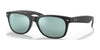Ray-Ban NEW WAYFARER RB2132 Sunglasses | Size 55 / Rubber Black №622/30 / Silver Flash (3N 10.27%)