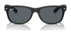 Ray-Ban NEW WAYFARER RB2132 Sunglasses | Size 55 / Black №901L / G-15 Green (3N 13.2%)