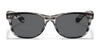 Ray-Ban NEW WAYFARER RB2132 Sunglasses | Size 55 / Black №901L / G-15 Green (3N 13.2%)