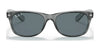 Ray-Ban NEW WAYFARER RB2132 Sunglasses | Size 55 / Black №901L / G-15 Green (3N 13.2%)