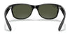 Ray-Ban NEW WAYFARER RB2132 Sunglasses | Size 55 / Black №901L / G-15 Green (3N 13.2%)